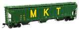 Walthers 910-49027 Trinity 4750 Covered Hopper MKT - Missouri Kansas Texas #4544 HO Scale