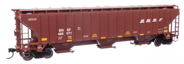 Walthers 910-49031 Trinity 4750 Covered Hopper BNSF #468071 HO Scale