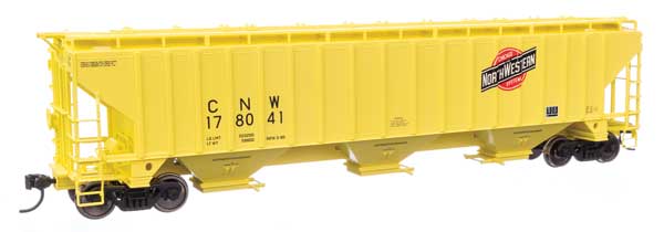 Walthers 910-49033 Trinity 4750 Covered Hopper C&NW Chicago & North Western #178041 HO Scale