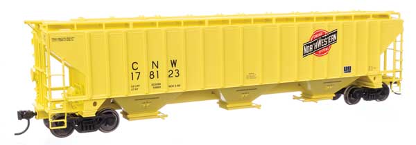 Walthers 910-49034 Trinity 4750 Covered Hopper C&NW Chicago & North Western #178123 HO Scale