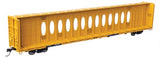 Walthers 910-50724 72' Centerbeam Flatcar with Standard Beam - Trailer Train TTZX #86288 HO Scale