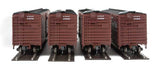 Walthers 910-51402 40' PS-1 Santa Fe Slogan Boxcar Set #3 4-Pack HO Scale