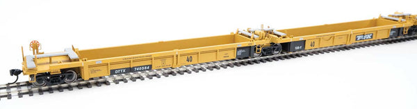Walthers 910-55645 Thrall 5-Unit Rebuilt 40' Well Car Trailer