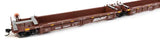 Walthers 910-55663 Thrall 5-Unit Rebuilt 40' Well Car BNSF Railway #238223 A-E (Boxcar Red, white; Wedge Logo, Yellow Markings) HO Scale