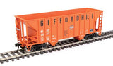 Walthers 910-56603 34' 100-Ton 2-Bay Hopper - Gifford Hill GIHX #1587 HO Scale