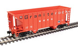 Walthers 910-56609 34' 100-Ton 2-Bay Hopper - Granite Rock GRCX #1825 HO Scale