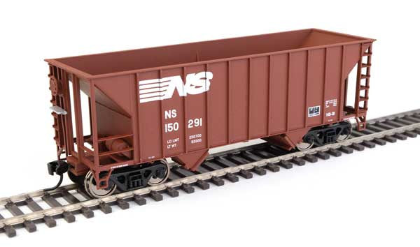 Walthers 910-56612 34' 100-Ton 2-Bay Hopper - Norfolk Southern NS #150291 HO Scale