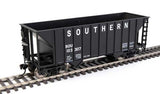 Walthers 910-56617 34' 100-Ton 2-Bay Hopper - Southern Railway SOU #103307 (black) HO Scale