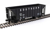 Walthers 910-56618 34' 100-Ton 2-Bay Hopper - Southern Railway SOU #103320 (black) HO Scale