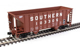 Walthers 910-56620 34' 100-Ton 2-Bay Hopper - Southern Railway SOU #103305 (brown) HO Scale