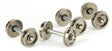Image for 920-2302 36" Whlst w/Mtl Axls 12/