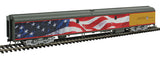 Walthers Proto 920-9200 85' ACF Baggage Car UP Union Pacific #5769 (United States Flag Scheme; Armour Yellow, gray) HO Scale