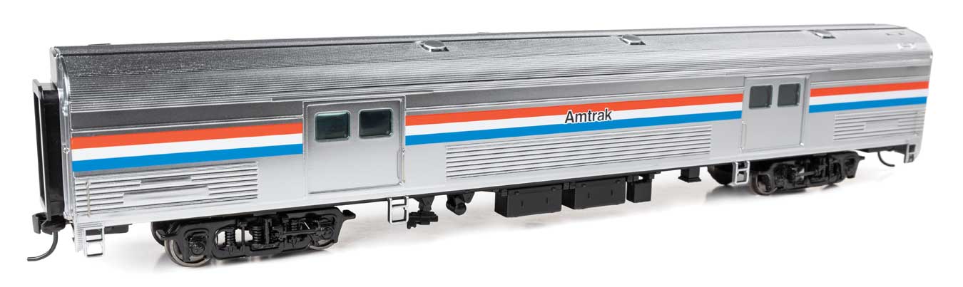 WalthersProto 13078 73' Budd Baggage Car - Ready to Run -- Amtrak