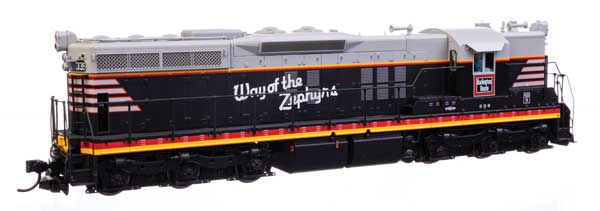 Walthers Proto 920-41702 SD9 CB&Q Chicago, Burlington & Quincy #339 (Blackbird) Sound & DCC HO Scale