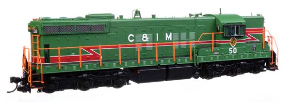 Walthers Proto 920-41703 SD9 C&IM Chicago & Illinois Midland #50 Sound & DCC HO Scale