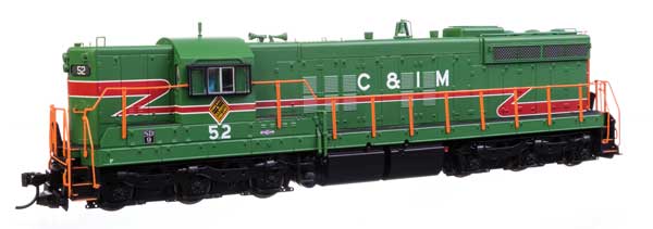 Walthers Proto 920-41704 SD9 C&IM Chicago & Illinois Midland #52 Sound & DCC HO Scale