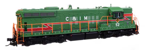 Walthers Proto 920-42704 SD9 C&MI Chicago & Illinois Midland #52 DCC & Sound HO Scale