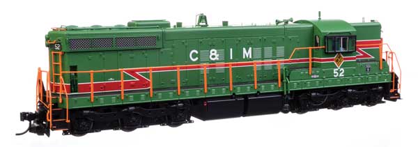 Walthers Proto 920-41704 SD9 C&IM Chicago & Illinois Midland #52 Sound & DCC HO Scale