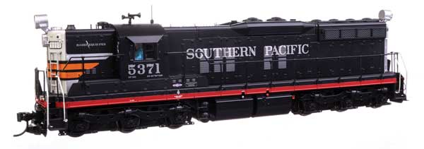 Walthers Proto 920-41712 SD9 SP Southern Pacific #5371 - Black Widow Sound & DCC HO Scale