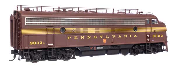 Walthers Proto 920-42540 EMD FP7 PRR Pennsylvania Railroad #9833A (Tuscan 5-Stripe) DCC & Sound HO Scale