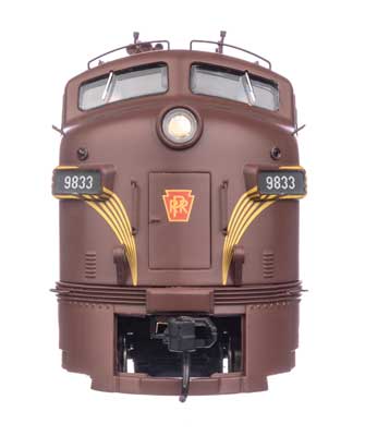 Walthers Proto 920-42540 EMD FP7 PRR Pennsylvania Railroad #9833A (Tuscan 5-Stripe) DCC & Sound HO Scale