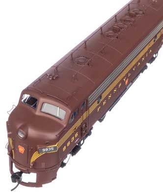 Walthers Proto 920-42541 EMD FP7 PRR Pennsylvania Railroad #9835A (Tuscan 5-Stripe) DCC & Sound HO Scale
