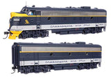 Walthers Proto 920-42546 EMD FP7 & F7B C&O Chesapeake & Ohio #8004 & 8503 (As-delivered) DCC & Sound HO Scale