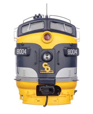 Walthers Proto 920-42546 EMD FP7 & F7B C&O Chesapeake & Ohio #8004 & 8503 (As-delivered) DCC & Sound HO Scale