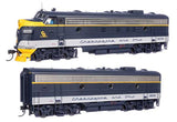 Walthers Proto 920-42547 EMD FP7 & F7B C&O Chesapeake & Ohio #8009 & 8506 (As-delivered) DCC & Sound HO Scale