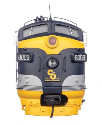 Walthers Proto 920-42547 EMD FP7 & F7B C&O Chesapeake & Ohio #8009 & 8506 (As-delivered) DCC & Sound HO Scale