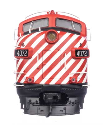 Walthers Proto 920-42553 EMD FP7 CP Canadian Pacific #4072 (red, white w/Multi-mark) DCC & Sound HO Scale