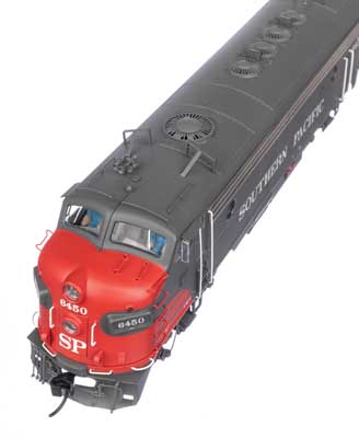 Walthers Proto 920-42559 EMD FP7 & F7B SP Southern Pacific #6450 & 8301 (gray, Scarlet, white) DCC & Sound HO Scale