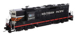 WalthersProto 920-42721 EMD GP9 Phase II SP Southern Pacific #5607 Freight Service Black Widow DCC & Sound HO Scale