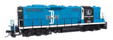 WalthersProto 42801 EMD GP9 B&M Boston & Maine #1745 (blue, white, black) DCC & Sound HO Scale