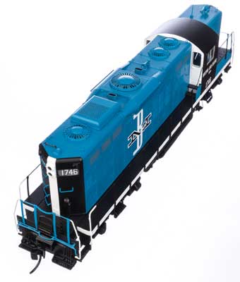 WalthersProto 42802 EMD GP9 B&M Boston & Maine #1746 (blue, white, black) DCC & Sound HO Scale