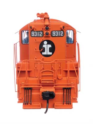 WalthersProto 42805 EMD GP9 IC Illinois Central #9312 (orange, white, black) DCC & Sound HO Scale