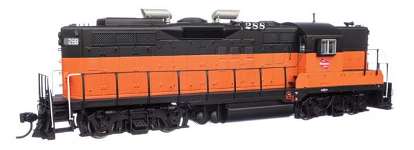 WalthersProto 42807 EMD GP9 MILW Milwaukee Road #288 (orange, black, white) DCC & Sound HO Scale