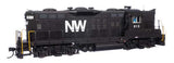 WalthersProto 42809 EMD GP9 N&W Norfolk & Western #813 (black, white) DCC & Sound HO Scale