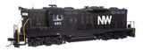 WalthersProto 42810 EMD GP9 N&W Norfolk & Western #862 (black, white) DCC & Sound HO Scale