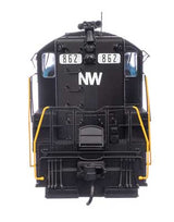 WalthersProto 42810 EMD GP9 N&W Norfolk & Western #862 (black, white) DCC & Sound HO Scale