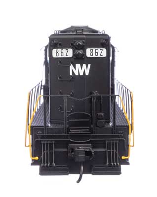 WalthersProto 42810 EMD GP9 N&W Norfolk & Western #862 (black, white) DCC & Sound HO Scale