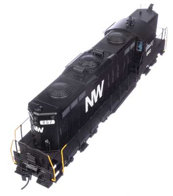 WalthersProto 42810 EMD GP9 N&W Norfolk & Western #862 (black, white) DCC & Sound HO Scale