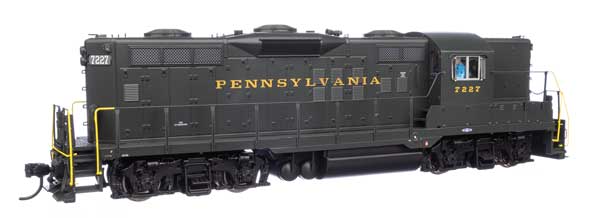 WalthersProto 42812 EMD GP9 PRR Pennsylvania #7227 (Brunswick Green, Dulux gold) DCC & Sound HO Scale