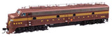 WalthersProto 42900 EMD E8 A-A PRR N&W Pennsylvania Railroad #5705A, 5763A (Class EP-22; Tuscan, Five-Stripe) DCC & Sound HO Scale