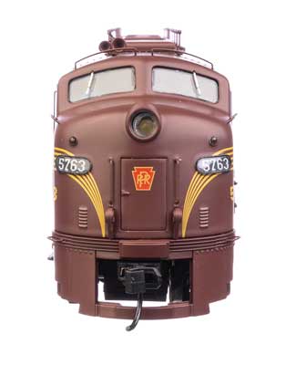 WalthersProto 42900 EMD E8 A-A PRR N&W Pennsylvania Railroad #5705A, 5763A (Class EP-22; Tuscan, Five-Stripe) DCC & Sound HO Scale