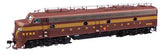 WalthersProto 42901 EMD E8 A-A PRR N&W Pennsylvania Railroad #5714A, 5792A (Class EP-22; Tuscan, Five-Stripe) DCC & Sound HO Scale