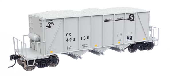 Walthers Proto 106031 40' Ortner 100-Ton Open Aggregate Hopper Conrail #493135 HO Scale