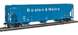 Walthers Proto 106155 55' Evans 4780 Covered Hopper B&M - Boston & Maine #5405 HO Scale