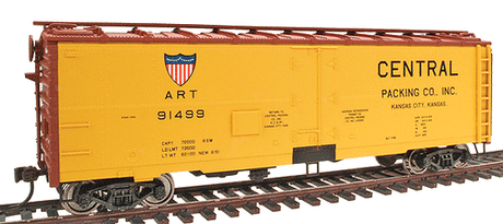Walthers 932-2586 General American 40' Meat Reefer - Central (ART #91499) HO Scale
