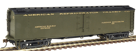 Walthers 932-5473 50' GACX Wood Express Reefer w/Pullman Trucks - American Refrigerator Transit Co. #905 HO Scale
